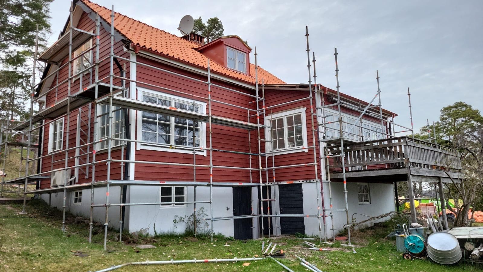 Tak- och Fasadställningar